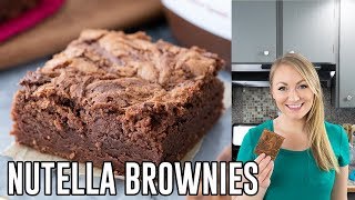 How to Make Nutella Brownies [upl. by Hermione]