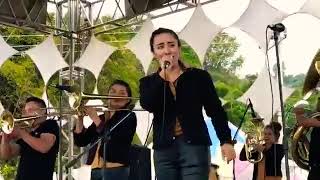 Banda las Michoacanas en San Miguel Laderas 2017 [upl. by Leehar]