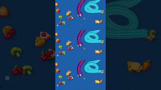 😄😄Worms zone io hack mod apk gameplay😜😜shorts trending foryou snake gaming viralvideo2024 [upl. by Annalee]