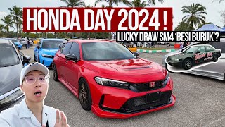 HONDA CIVIC FD2R with FK8R ENGINE Grand Prize Lucky draw BESI BURUK HONDA DAY 2024 MALAYSIA [upl. by Perrins]