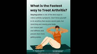 What is the Fastest way to Treat Arthritis [upl. by Nunnery681]