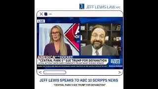 Discussing Central Park Fives Defamation Lawsuit Against Trump  SCRIPPS News Interview TrumpNews [upl. by Nuarb29]