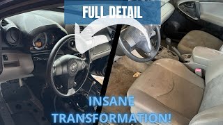 Detailing The DIRTIEST Toyota Rav4  Insane Transformation [upl. by Ahsienek251]