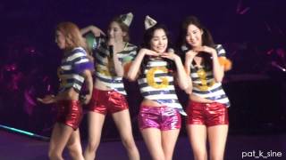 Fancam 120212 Tiffany  HaHaHa Girls Generation Tour in Bangkok SeoSic [upl. by Anert168]