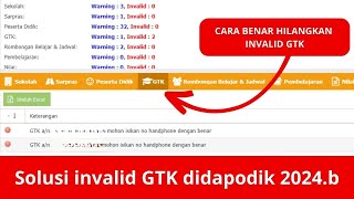 Solusi invalid GTK didapodik 2024b [upl. by Annaerda]