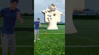 The mascot vibrato assistant placed onthe football field is popular coproduced creative new spe [upl. by Nibor]