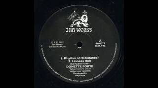 Donette Forte  Rhythm Of Resistance  Lioness Dub [upl. by Tiertza]