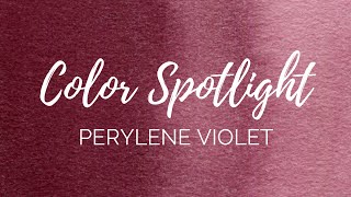 Color Spotlight Perylene Violet PV29  Season 3 [upl. by Otrebor513]