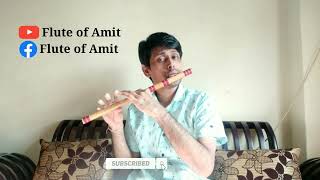 স্বপ্ন যাবে বাড়ি  shopno jabe bari  flute cover  by Amit [upl. by Annoyi138]