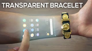 TRANSPARENT SMARTPHONE BRACELET [upl. by Aissak537]