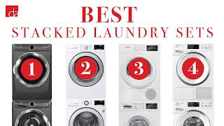 Stackable Washer Dryer  Top 4 Best Sets [upl. by Chloette]