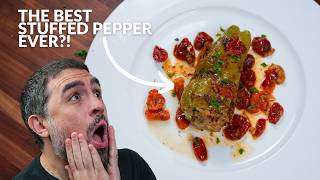 The Only Stuffed Pepper Recipe You’ll Ever Need 💯 [upl. by Anelhtac]