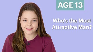 70 Women Ages 575 Answer Whos the Most Attractive Man  Glamour [upl. by Stringer]