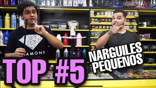 TOP 5 MELHORES NARGUILES PEQUENOS BARATOS [upl. by Fanchet]