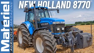 Un New Holland 8770 SuperSteer dans un état clinique  Youngtimer [upl. by Neri]