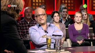 Carlo Boszhard imiteert Rene van der Gijp in DWDD TV Kantine [upl. by Willner]