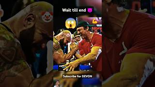 Devon larrot vs Adan scherr 👾😱 armwrestling shortsfeed explore [upl. by Tichon170]