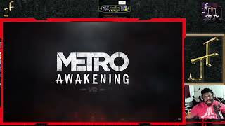 METRO AWAKENING VR GAMEPLAY TRAILER REACTION  SONY STATE OF PLAY JANUARY 2024 [upl. by Dixil]