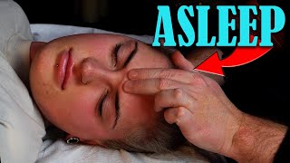 Acupressure Head Massage to Ease Headaches amp help you fall  ASMRNo Talking [upl. by Celestia556]