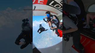 Is Skydiving Really That Scary youtube youtubeshorts skydiving hittvfun fun adventure [upl. by Atoked]