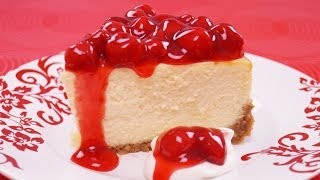 How to Make New York Cheesecake from Scratch  Moms Cheesecake Recipe  Dishin With Di 120 [upl. by Ennahgem]