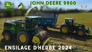 Ensilage dherbe 2024  John Deere 9900i  AgriPresta  Bretagne [upl. by Naitsirt]