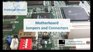 Motherboard Jumpers and Connectors  CompTIA A 220801 12 [upl. by Toma]