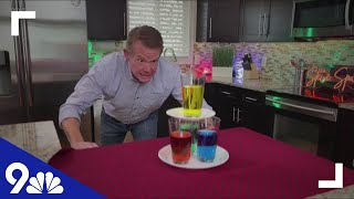 Science Minute Demonstrating inertia with a table cloth [upl. by Bishop551]