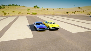 1970 Dodge CHALLENGER RT vs 1972 Ford FALCON XA GTHO  DRAG RACE  Forza Horizon 3 [upl. by Ahsienroc]