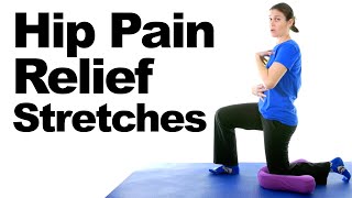 Hip Pain Relief Stretches – 5 Minute Real Time Routine [upl. by Adrian]