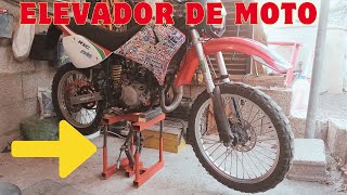 Elevador de moto casero [upl. by Saundra]