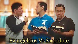 Debate La Eucaristía Padre Luis Toro vs Evangélicos [upl. by Gnen]