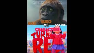 Suko vs turning red meme edit warnerbros pixar godzillaxkongthenewempire turningred 700 sub [upl. by Eilram]