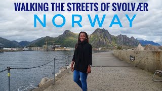 Norway  Walking the streets of Svolvær Summer 2020 [upl. by Wells585]