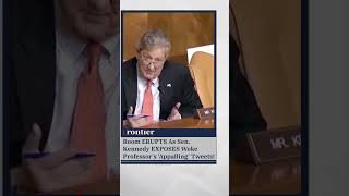 Senator Kennedy SILENCES Woke Professor With Shocking Reveal shorts [upl. by Fuld]