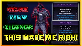 How I Made 20000 Gold in 2 Hours  70 PDR Racecar Fighter Build Guide  Dark and Darker [upl. by Doralyn]