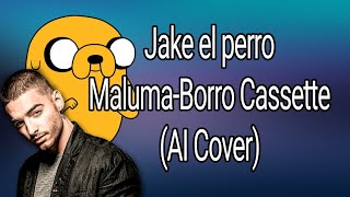 Jake el perro  Borro Cassette AI cover [upl. by Romain]