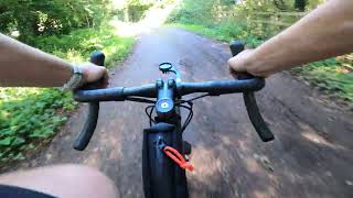 Riding my local trails on a gravel bike [upl. by Wainwright]