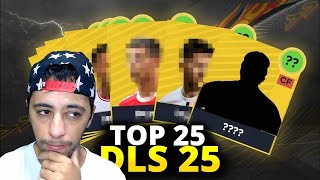 🚨 DLS 25  O TOP 5 MELHORES JOGADORES SÃO TODOS LEGENDS VAZARAM VÁRIAS CARTAS OFICIAIS DO JOGO [upl. by Trauts]