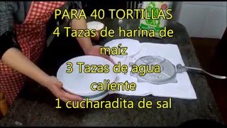 TORTILLAS MEXICANAS [upl. by Samuelson91]