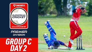 🔴 Dream11 ECC Premier 2024  Group C Day 2  10 Oct 2024  Live European Cricket [upl. by Nnagrom]