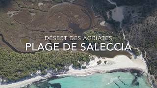 Plage de SALECCIA filmé avec DJI MAVIC PRO [upl. by Oletha]