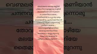 Sundariye chembaka മലരേlyricsvideo song love [upl. by Borrell]