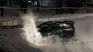 WRC RALLY SWEDEN 2024 CRASH  UMEÅ SPRINT [upl. by Burkley]