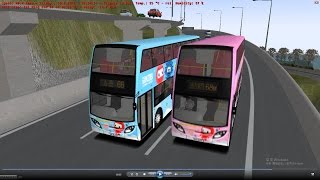 Omsi 2 tour 761 KMB 66 Faked 葵芳 大興  kmb Dennis ADL E50D ATENU150 SH8457 [upl. by Sharai]