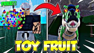 King Legacy Update 5 How To Get Free NEW LEGENDARY TOY FRUIT  Full Showcase [upl. by Lenneuq]