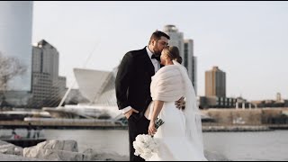 Milwaukee Winter Wedding at the Pfister Hotel [upl. by Lud84]