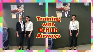 British Airways✈️ training at Heathrow airport london ✈️ [upl. by Ennovyhs]