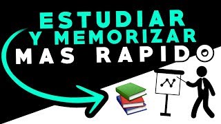 ESTUDIA Y MEMORIZA MAS RÁPIDO Exámenes libros [upl. by Riobard960]