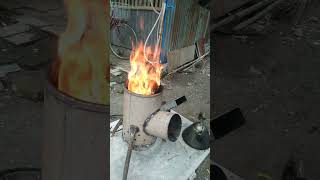 Rocket stove Philippines kalaninventiondekahoy [upl. by Larkins]